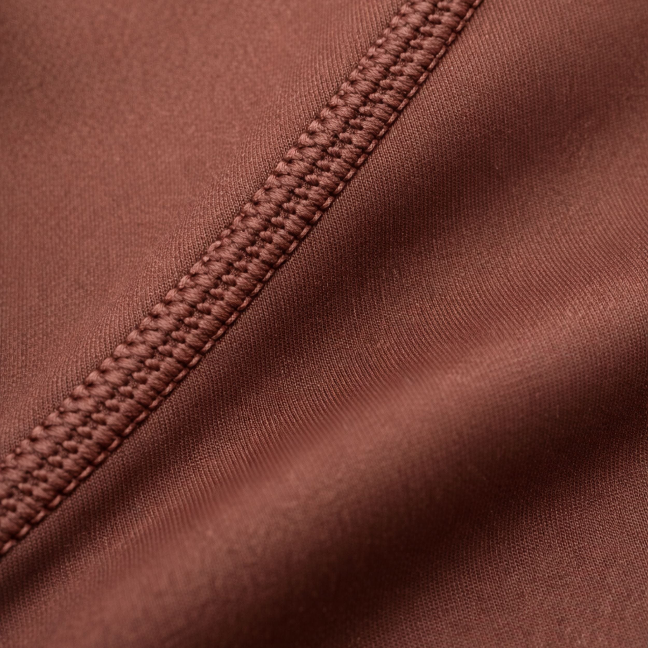 iRARE element performance fabric dusty mauve activewear close-up detail
